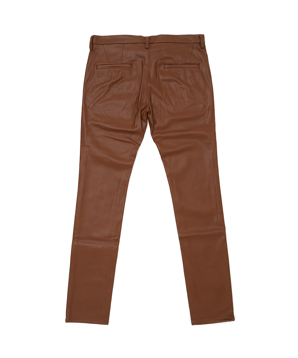 FAKE LEATHER SKINNY PANTS
