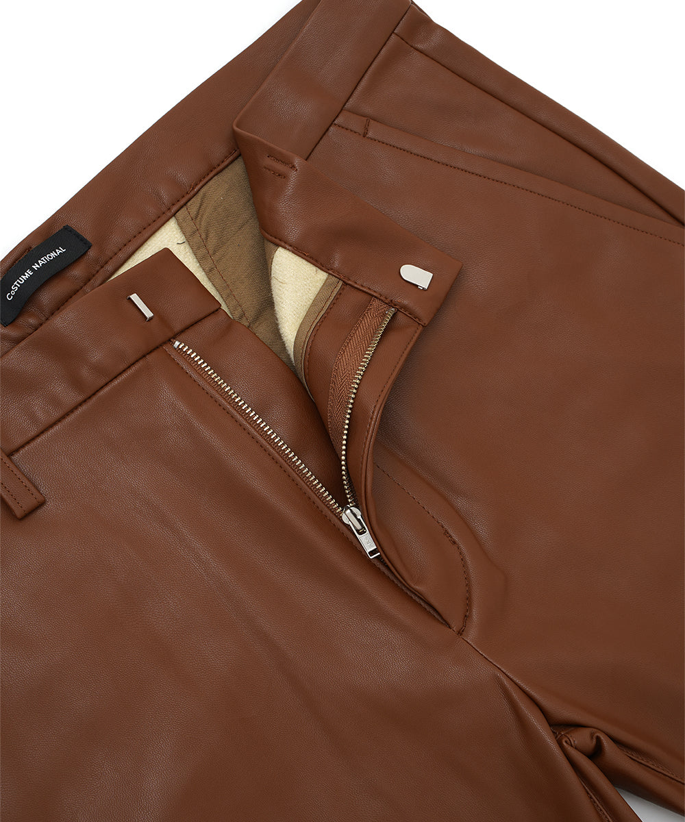 FAKE LEATHER SKINNY PANTS