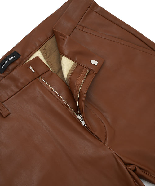 FAKE LEATHER SKINNY PANTS