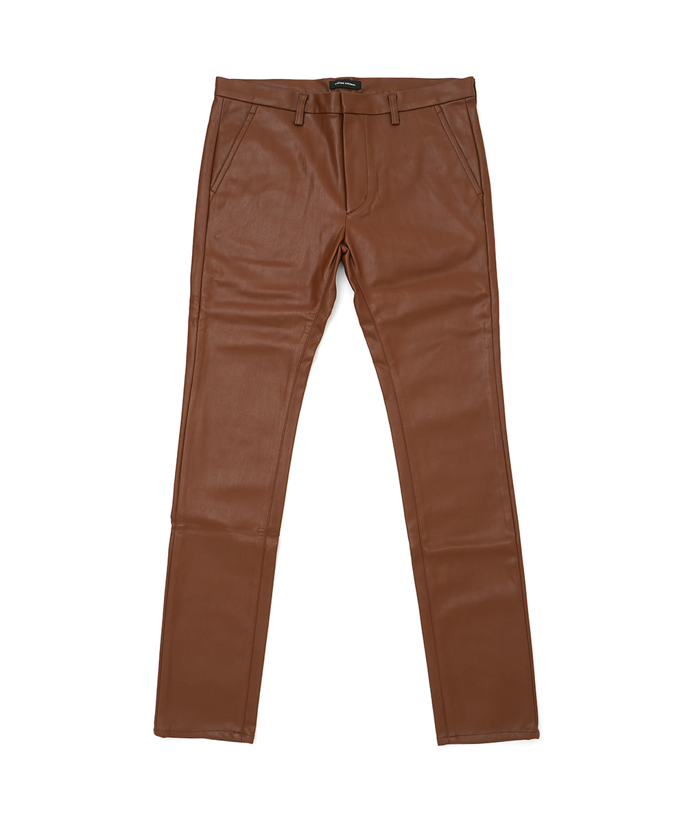 FAKE LEATHER SKINNY PANTS