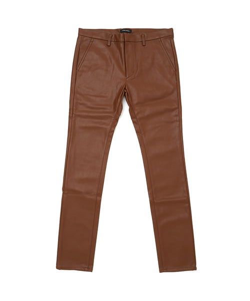 FAKE LEATHER SKINNY PANTS