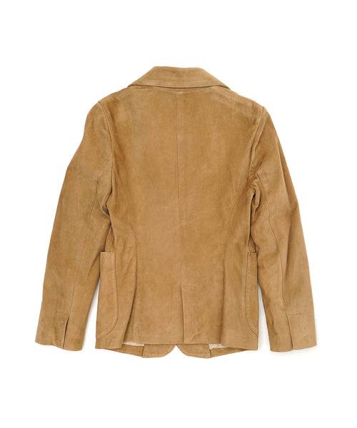 LEATHER TAILORED JACKET