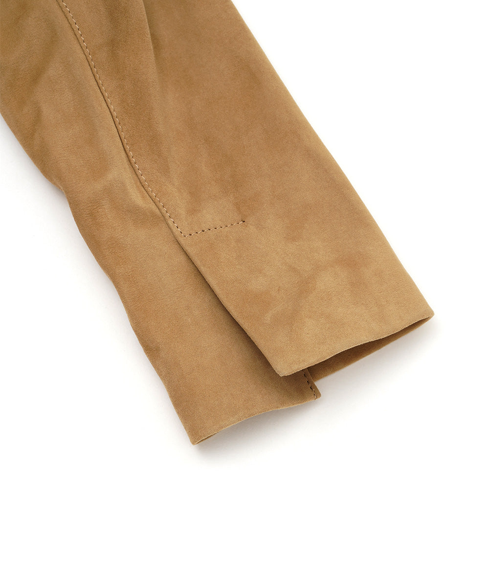 LEATHER TAILORED JACKET