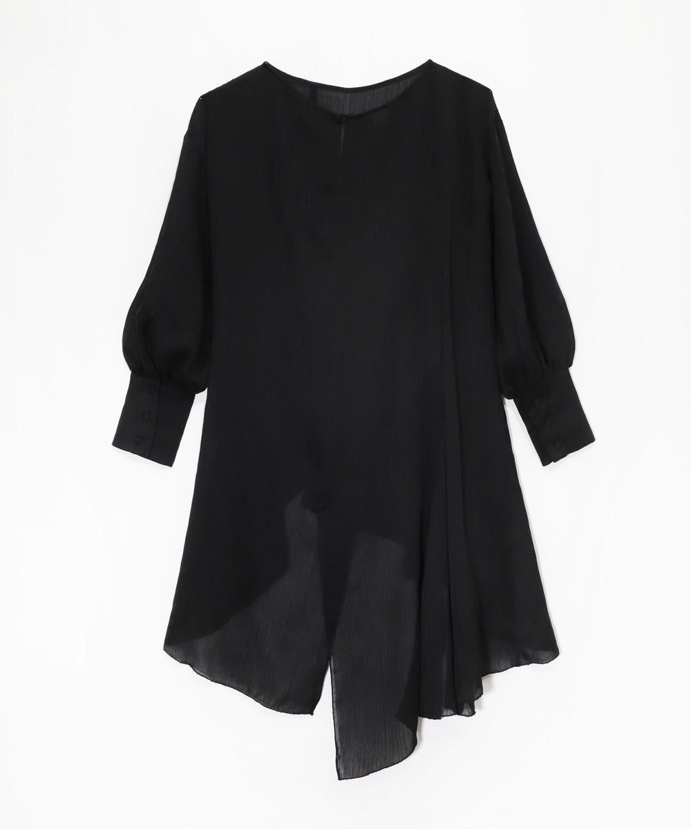 CREPE LONG BLOUSE