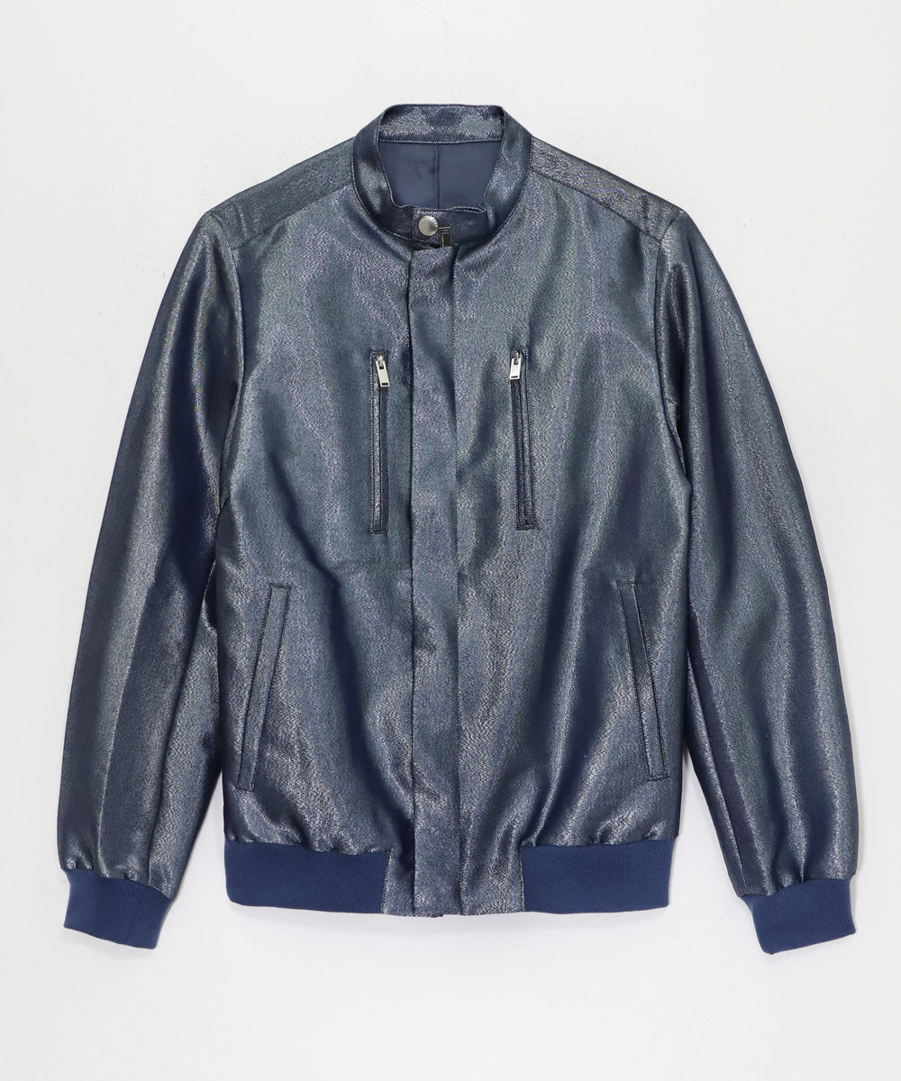 STAND COLLAR BLOUSON