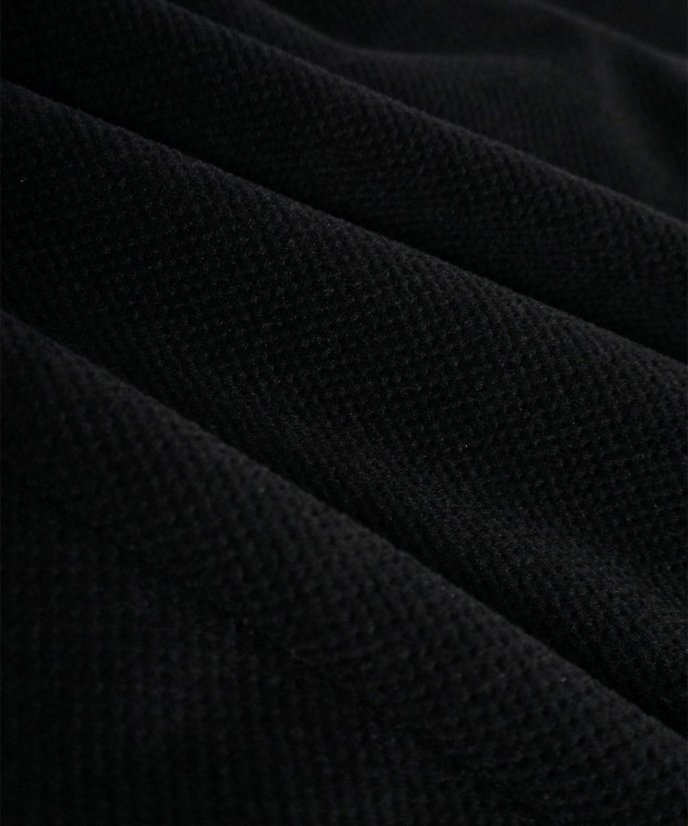 WAFFLE WOOL COAT