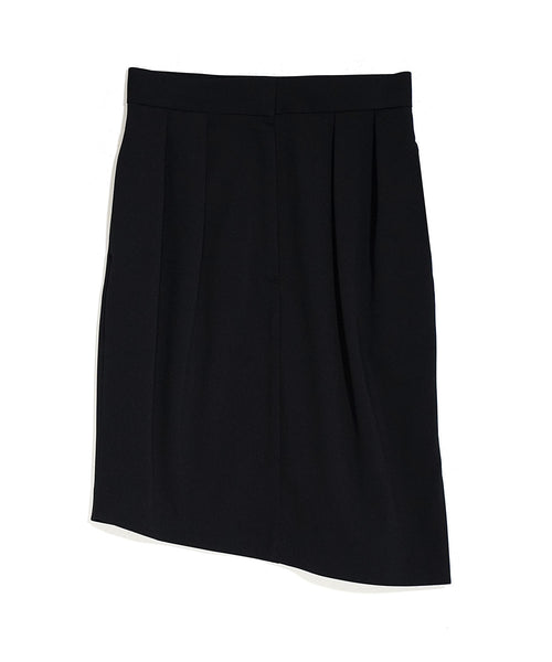 TWILL JERSEY SKIRT