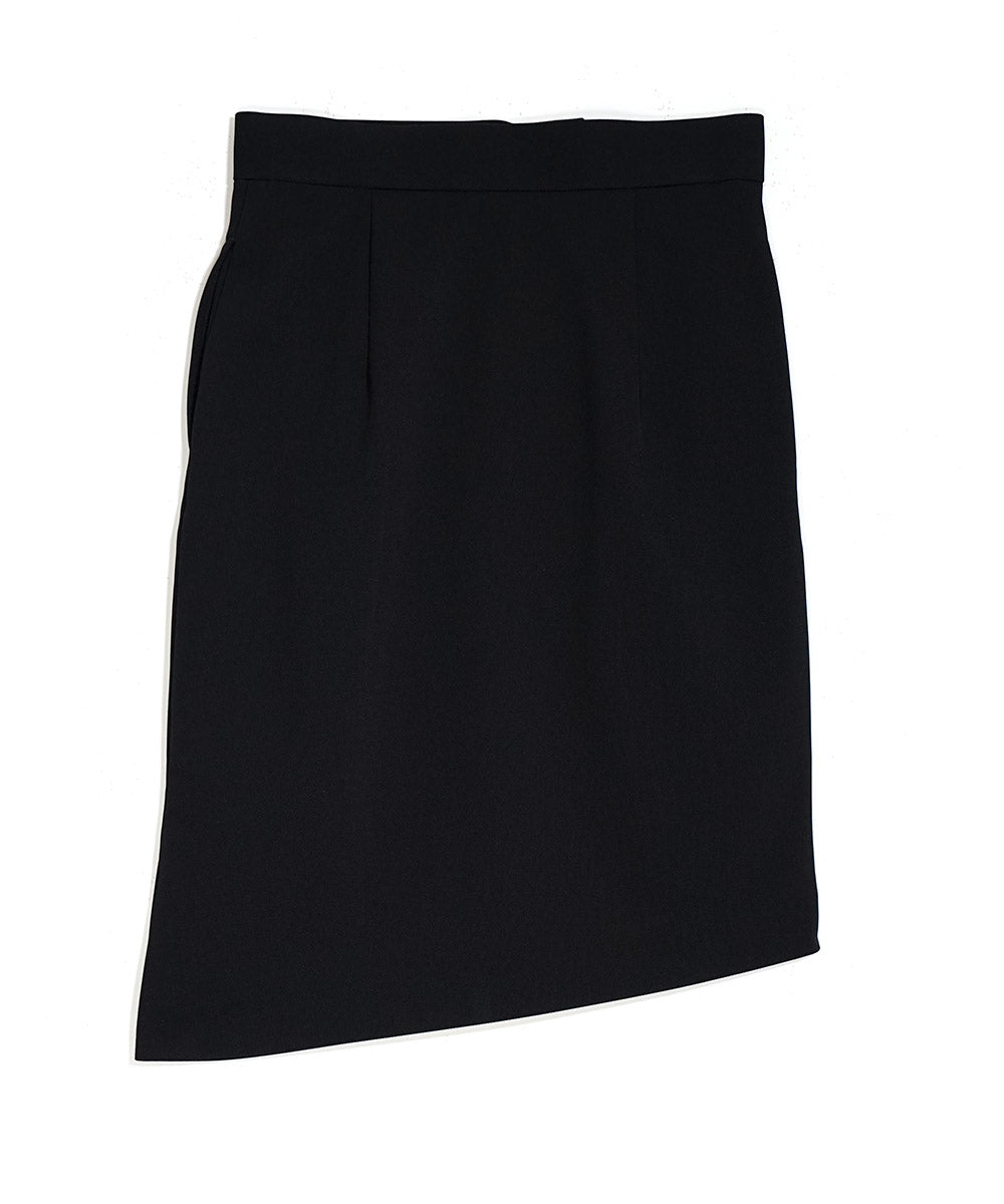 TWILL JERSEY SKIRT