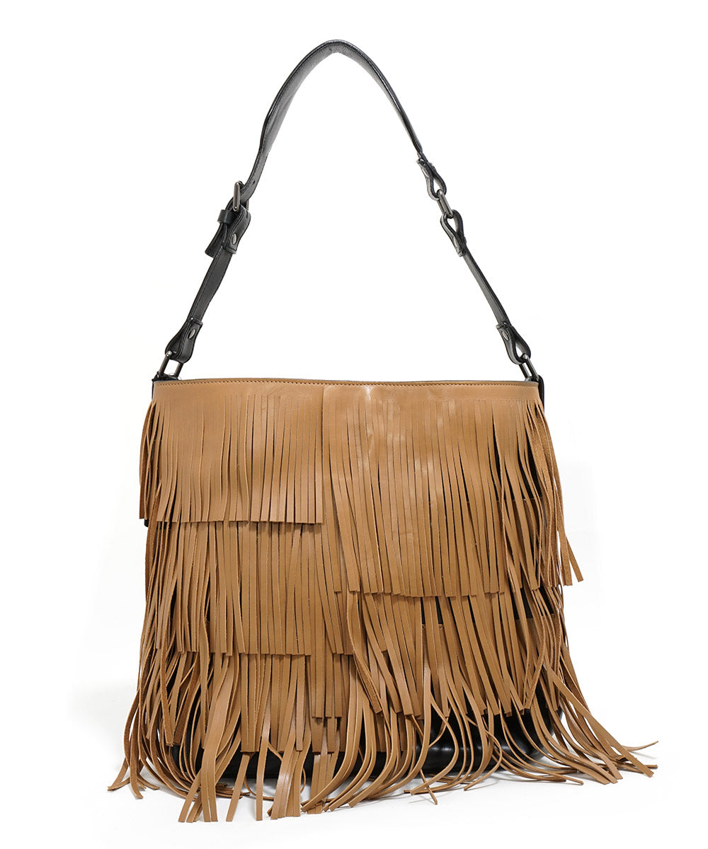 LONDON FRINGED COW BICOLORS