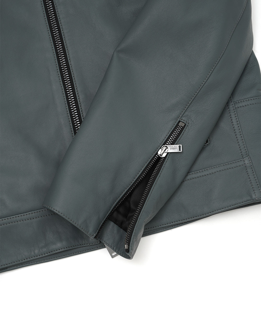 SINGLE LEATHER BLOUSON